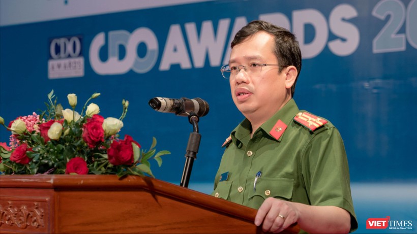 Thượng tá Nguyễn Thành Vĩnh, Giám đốc Trung tâm Dữ liệu Quốc gia về Dân cư.