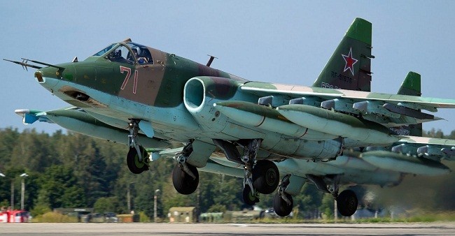 Cường kích Su-25 của Nga. Ảnh: fair.ru
