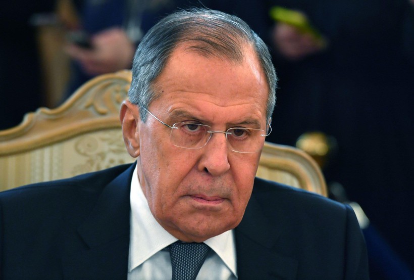 Ngoại trưởng Nga Sergey Lavrov (Ảnh Newsweek)