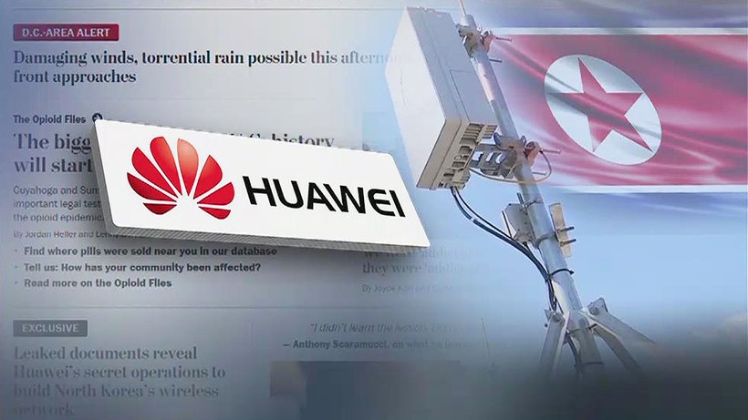 Huawei bị cho là đang giúp Triều Tiên xây dựng mạng 5G