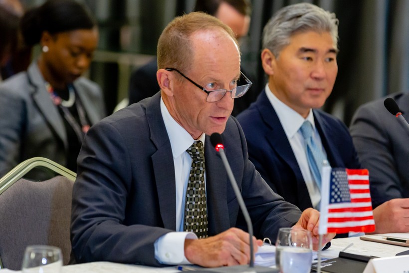 Ông David Stillwell, Trợ lý Ngoại trưởng Mỹ phụ trách vấn đề Đông Á và Thái Bình Dương (Ảnh: AP)