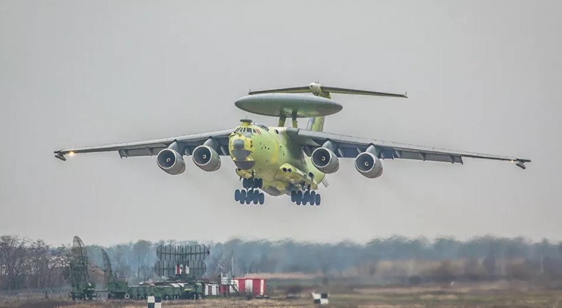"Radar bay" Beriev A-100 của Nga (Ảnh: Sputnik)