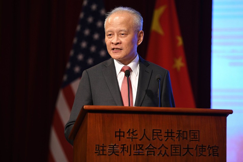 Đại sứ Trung Quốc tại Mỹ Thôi Thiên Khải (Ảnh: NYPost)