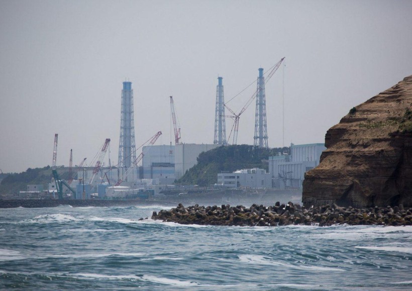 Nhà máy điện hạt nhân Fukushima Daiichi (Ảnh: AFP)