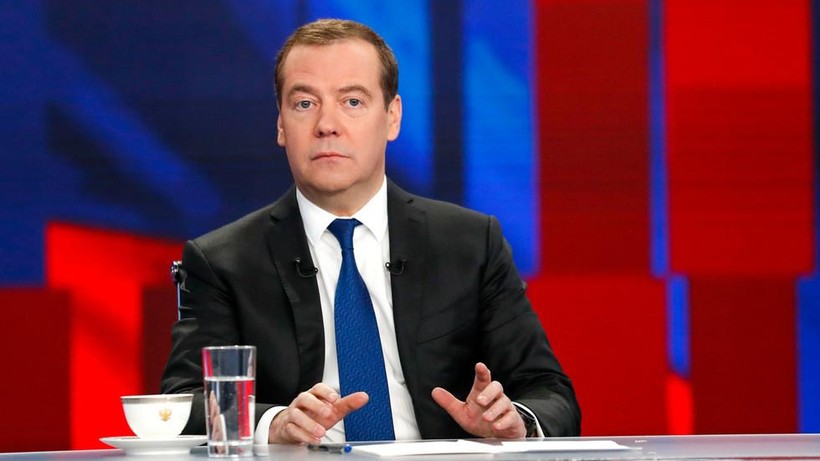 Cựu Tổng thống Nga Dmitry Medvedev nêu quan ngại về quan hệ Nga-Mỹ và tầm ảnh hưởng với sự ổn định của thế giới (Ảnh: RT)
