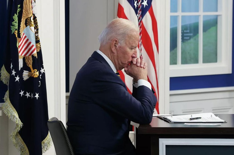 Các nghị sĩ đảng Cộng hòa đã trình 3 điều khoản luận tội Tổng thống Mỹ Joe Biden (Ảnh: Reuters)