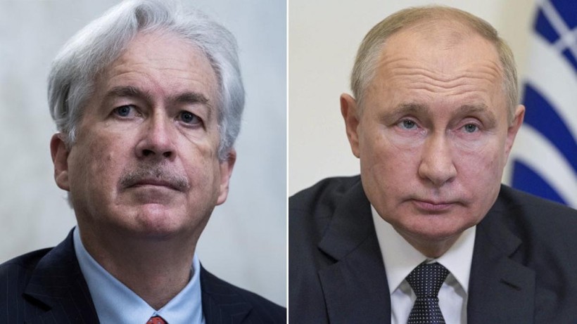 Giám đốc CIA Bill Burns và Tổng thống Nga Vladimir Putin (Ảnh: Reuters)