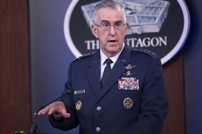 Tướng John Hyten, Phó Chủ tịch Hội đồng Tham mưu trưởng Liên quân Mỹ (Ảnh: Reuters).