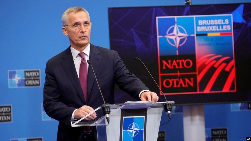 Tổng thư ký NATO Jens Stoltenberg (Ảnh: Reuters)