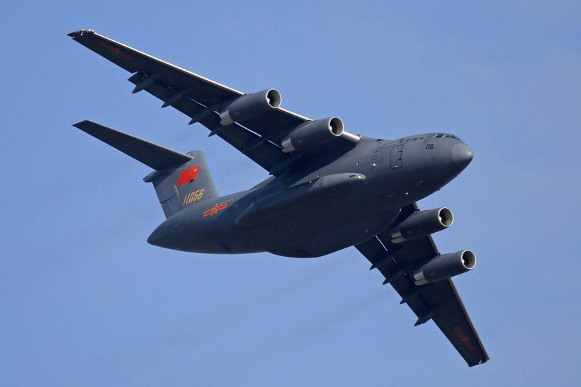 Trung Quốc đã điều máy bay Y-20 tới Serbia trong hôm cuối tuần trước (Ảnh: AP)