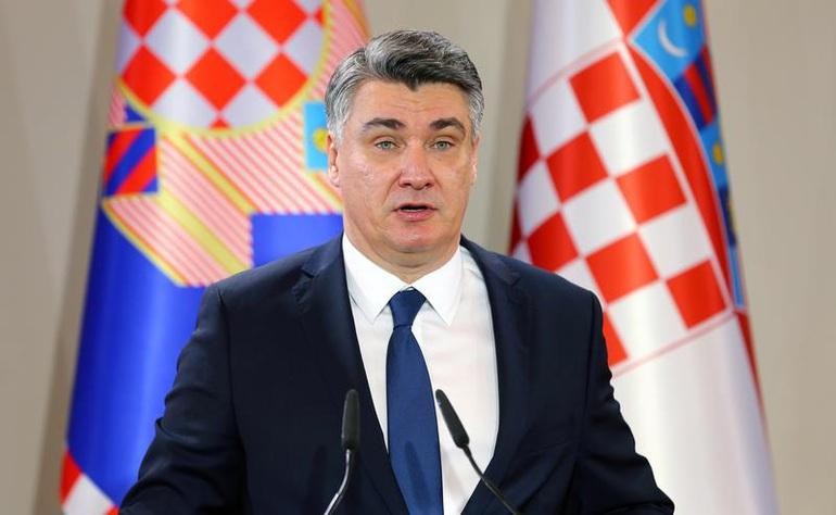 Tổng thống Croatia Zoran Milanovic (Ảnh: Reuters).