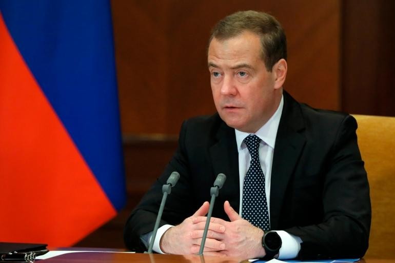 Cựu Tổng thống Nga Dmitry Medvedev (Ảnh: AP)