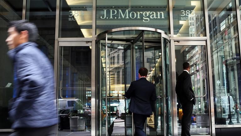 JPMorgan Chase nằm trong số các ngân hàng bị Ukraine dọa kiện (Ảnh: Getty)