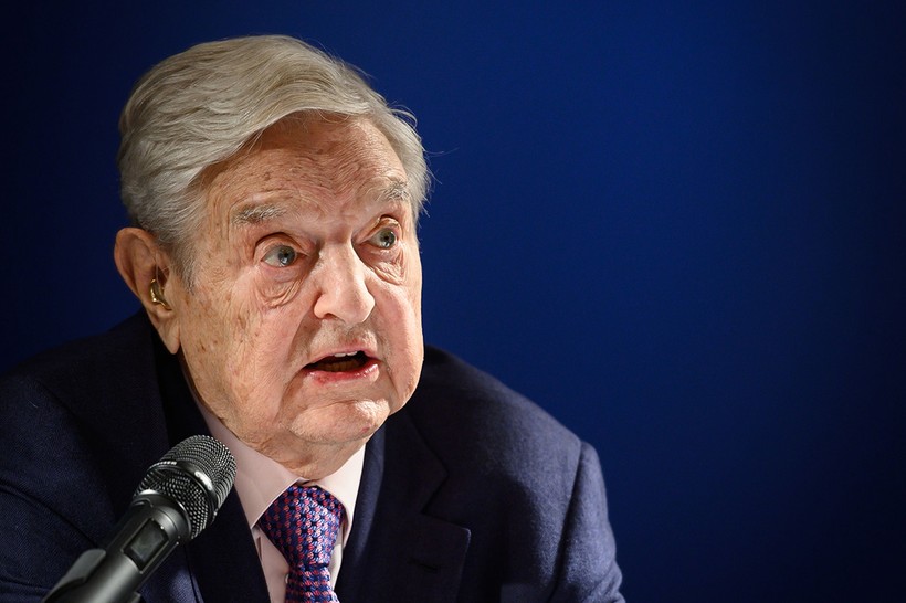 Tỉ phú George Soros xác nhận nhường lại đế chế 25 tỉ USD cho con trai (Ảnh: Politico)