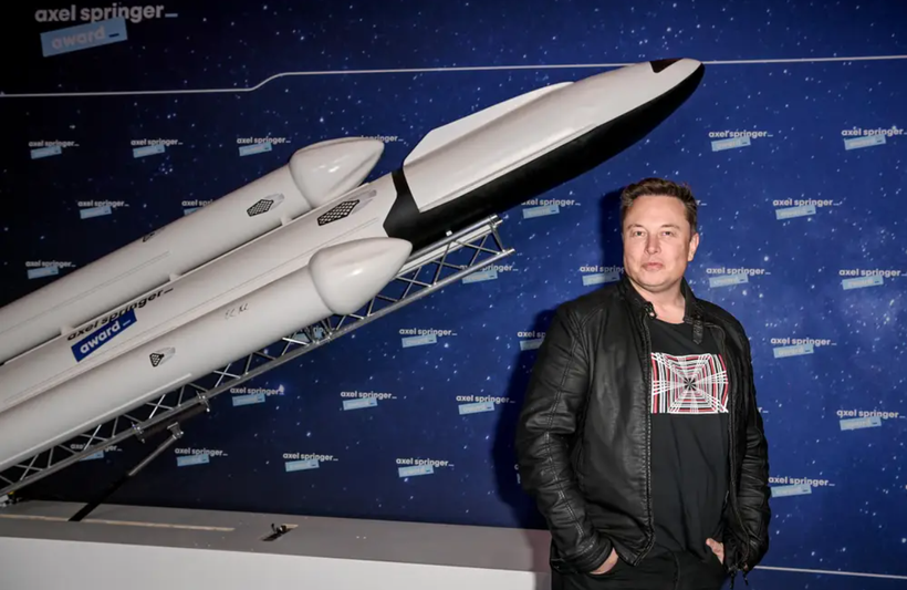 Elon Musk sáng lập SpaceX vào năm 2002 (Ảnh: Getty)