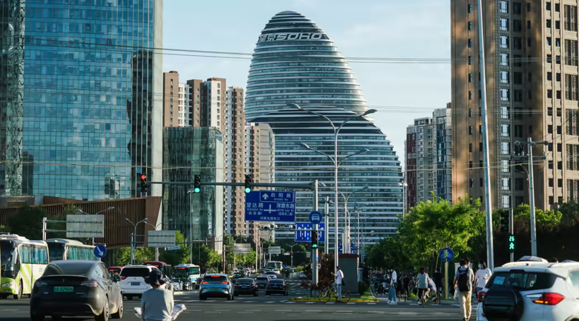 Dự án Wangjing Soho tại Bắc Kinh (Ảnh: Getty Images)
