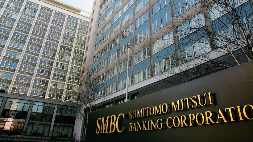 Trụ sở chính tại Tokyo của SMBC (Ảnh: Getty Images)