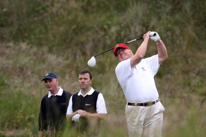 Golf là môn thể thao Tổng thống D. Trump yêu thích nhất.