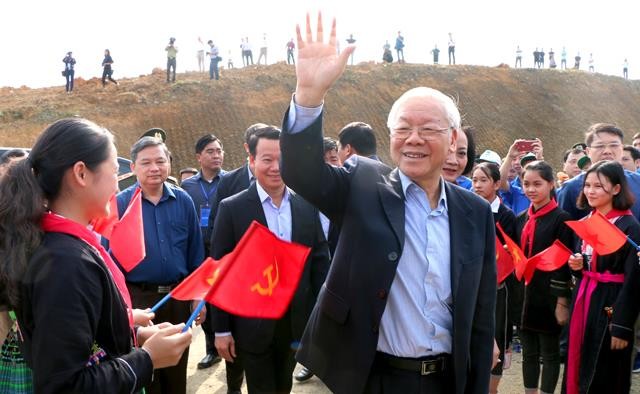 Tổng bí thư, Chủ tịch nước Nguyễn Phú Trọng- Nhà lãnh đạo kiên trung của Đảng.