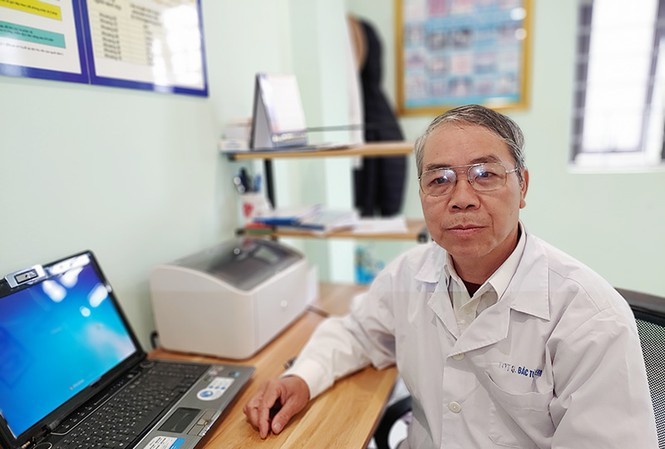 Bác sĩ Đặng Minh Vụ, nguyên là cán bộ y tế phường Đông Ngạc, huyện Từ Liêm (Hà Nội). 