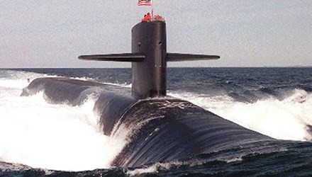Tàu ngầm lớp Ohio của hải quân Mỹ. Ảnh: Scout