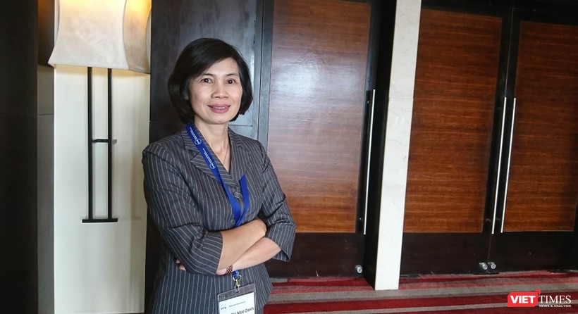 TS. Trần Thị Mai Oanh – Viện trưởng Viện Chiến lược và Chính sách Y tế. Ảnh: Minh Thúy