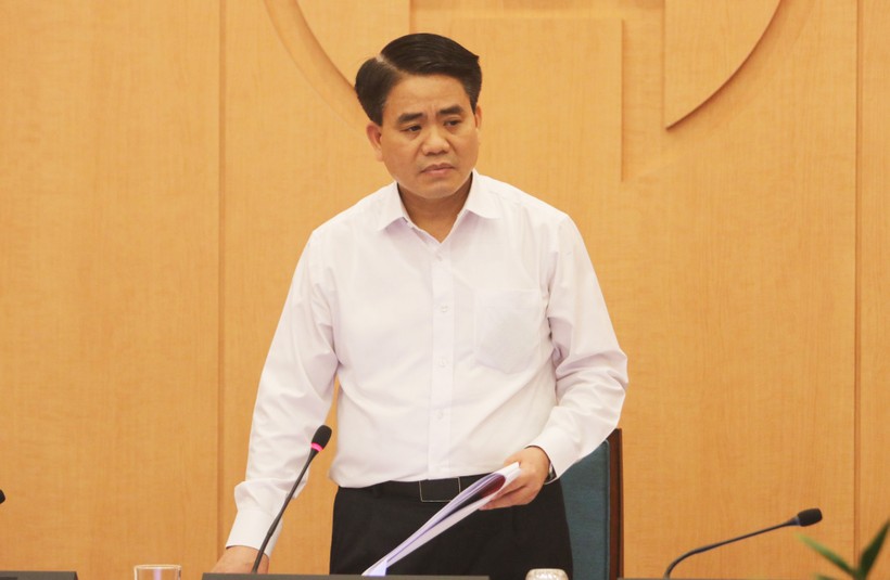 ông Nguyễn Đức Chung – Chủ tịch UBND TP. Hà Nội. Ảnh: UBND TP. Hà Nội