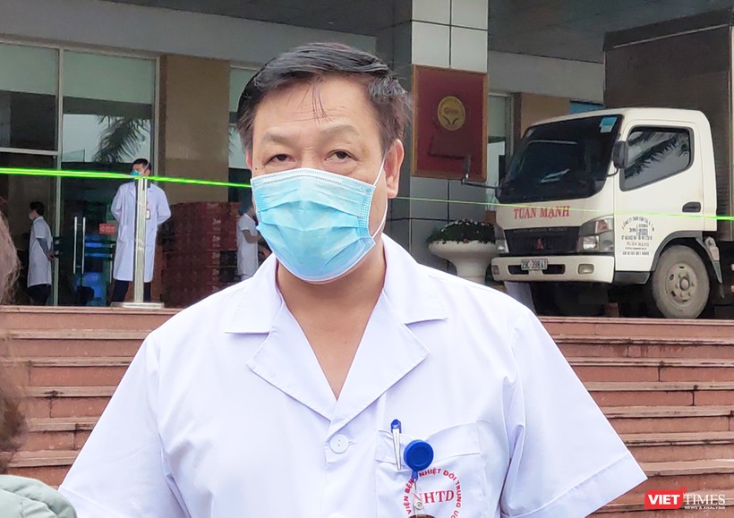 TS. Phạm Ngọc Thạch – Giám đốc Bệnh viện Bệnh Nhiệt đới Trung ương cơ sở 2. Ảnh: Minh Thúy 