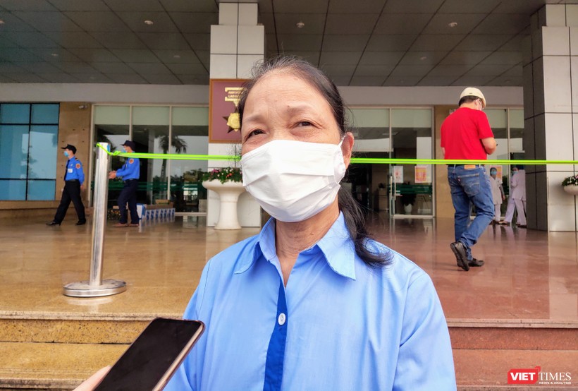 Bệnh nhân 200 mắc COVID-19 là nhân viên vệ sinh làm việc tại nhà ăn Bệnh viện Bạch Mai. Ảnh: Minh Thúy 