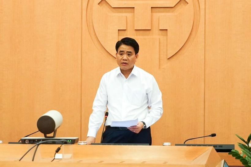 Ông Nguyễn Đức Chung – Chủ tịch UBND TP. Hà Nội. Ảnh: UBND TP. Hà Nội 