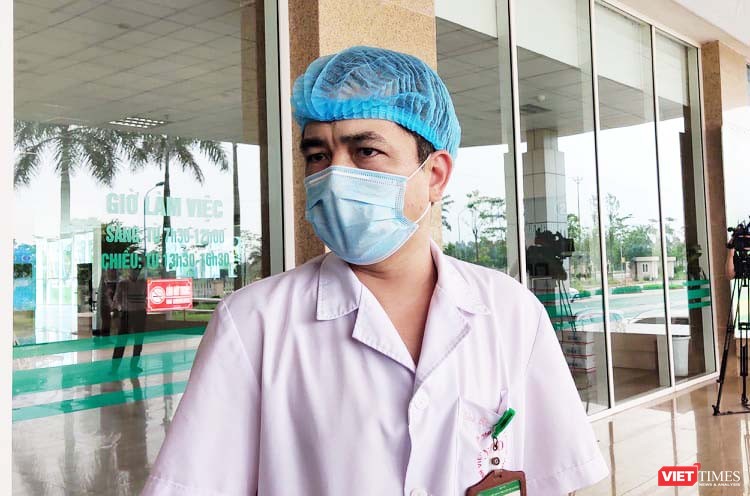 ThS. BS. Nguyễn Thanh Bình – Phó trưởng phòng Kế hoạch tổng hợp, Bệnh viện Bệnh Nhiệt đới Trung ương cơ sở 2. Ảnh: Minh Thúy 