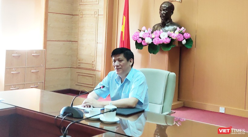 Thứ trưởng Thường trực Bộ Y tế Nguyễn Thanh Long. Ảnh: Minh Thúy 