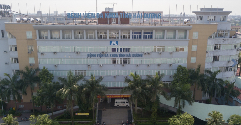 Bệnh viện Đa khoa tỉnh Hải Dương (Ảnh: Cổng TTĐT BV Đa khoa tỉnh Hải Dương) 