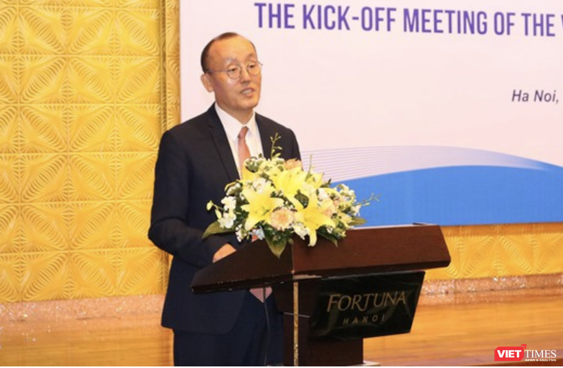 TS. Kidong Park – Trưởng Đại diện Văn phòng Tổ chức Y tế Thế giới (WHO) tại Việt Nam (Ảnh: Minh Thúy) 
