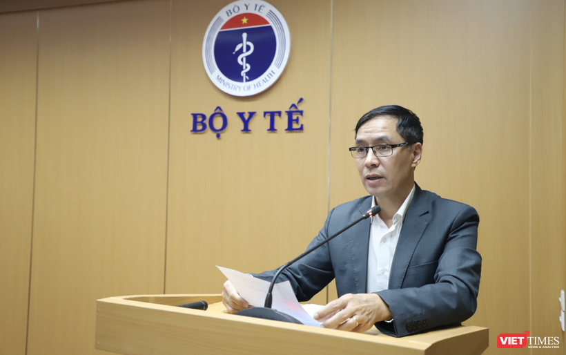 Ông Đặng Quang Tấn – Cục trưởng Cục Y tế dự phòng, Bộ Y tế (Ảnh: Minh Thuý) 
