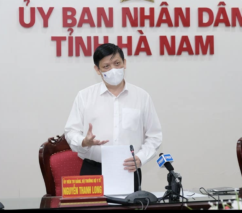 Bộ trưởng Bộ Y tế Nguyễn Thanh Long (Ảnh - BYT) 