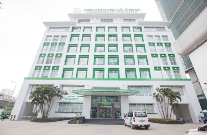 Phòng khám Đa khoa Quốc tế Thu Cúc tại 216 Trần Duy Hưng, quận Cầu Giấy - nơi bệnh nhân COVID-19 đến khám (Ảnh - BVCC) 