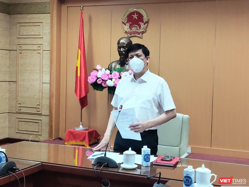 Bộ trưởng Bộ Y tế Nguyễn Thanh Long (Ảnh - Minh Thuý) 