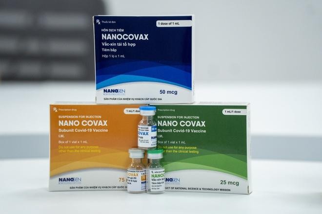 Vaccine phòng COVID-19 Nanocovax (Ảnh - NG) 
