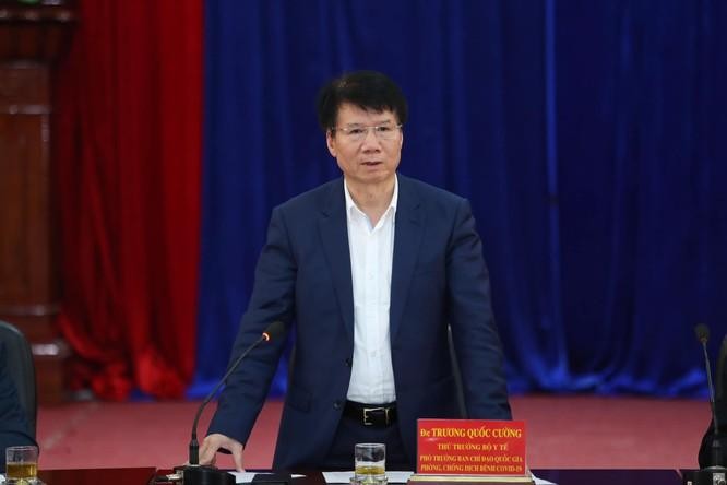 Thứ trưởng Bộ Y tế Trương Quốc Cường (Ảnh - Thảo Nguyên, nguồn: BYT) 