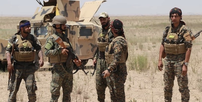 Lực lượng SDF tại Hajin.