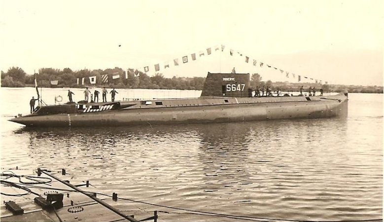 Tàu ngầm diesel-điện "Minerva", Hải quân Pháp. Ảnh: diaporama.sectionrubis.fr
