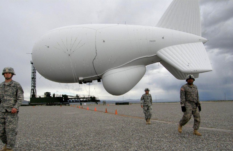 Khinh khí cầu của quân đội Mỹ (ảnh minh hoạ)