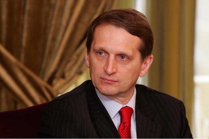 Chủ tịch Duma Nga Sergei Naryshkin