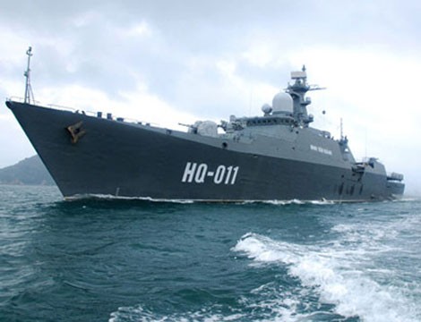 Chiến hạm Gepard 3.9 của Hải quân Việt Nam (ảnh minh hoạ)