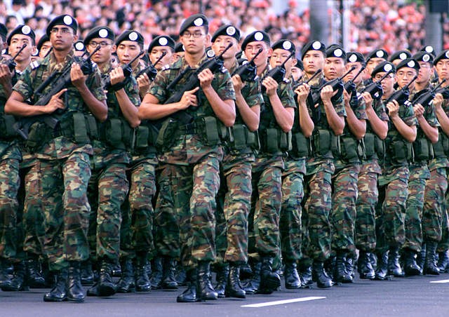 Quân đội SIngapore (ảnh minh họa)