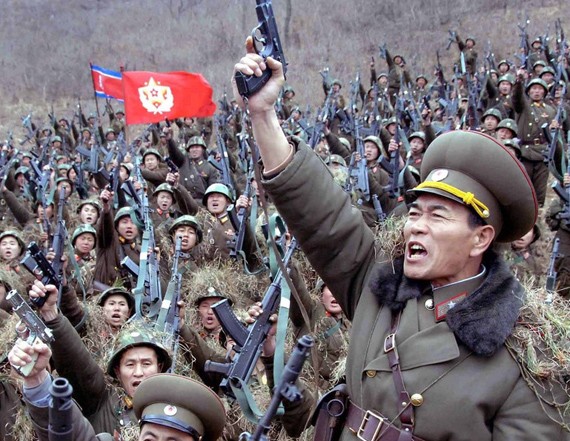 Quân đội Bắc Triều Tiên.