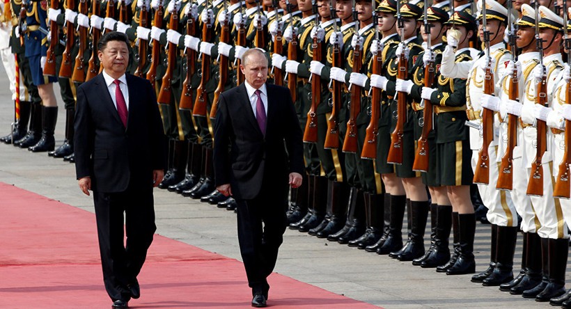 Tổng thống Nga Putin gặp Chủ tịch Trung Quốc Tập Cận Bình