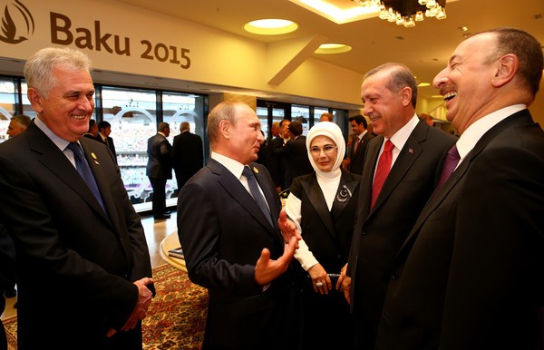 Lãnh đạo Nga - Thổ Nhĩ Kỳ trong một lần gặp gỡ năm 2015 (ảnh minh họa).