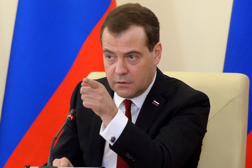 Thủ tướng Nga Dmitry Medvedev (ảnh minh họa)